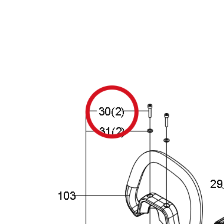 Kress Schraube M5*25 59004247 – Position in der Explosionszeichnung