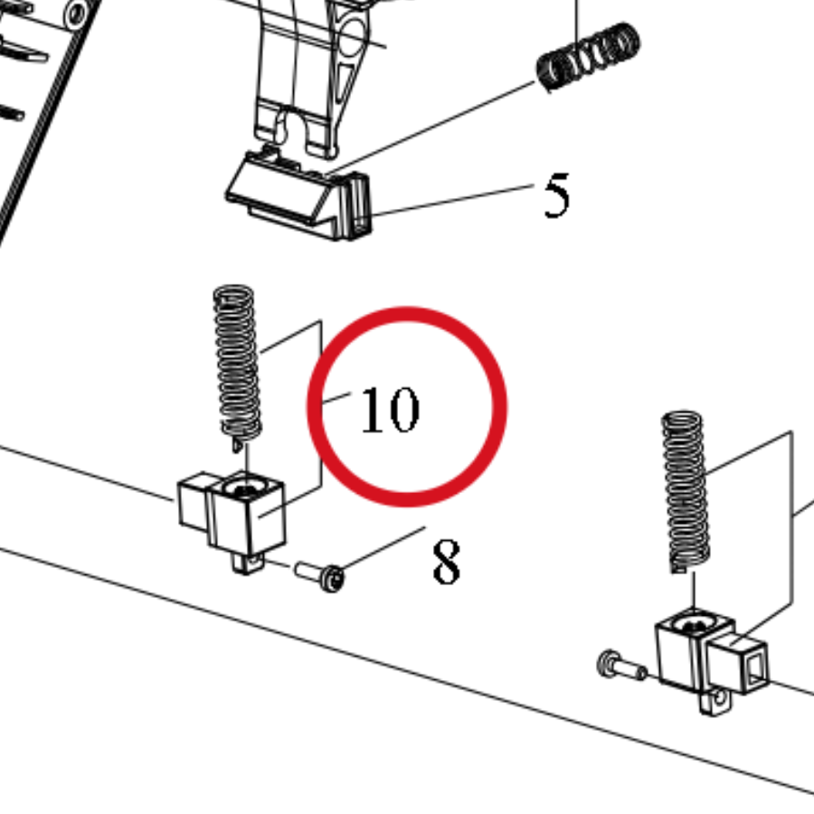 Kress Basishalter 59004254 – Position in der Explosionszeichnung