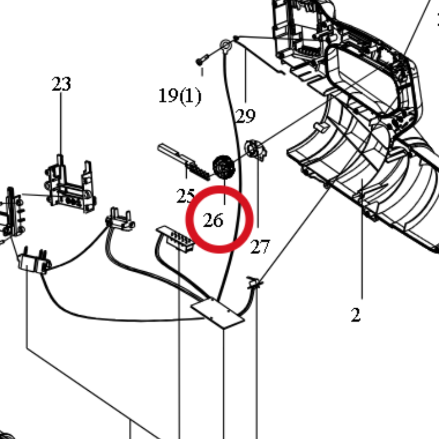 Kress Knopfset 59004274 – Position in der Explosionszeichnung