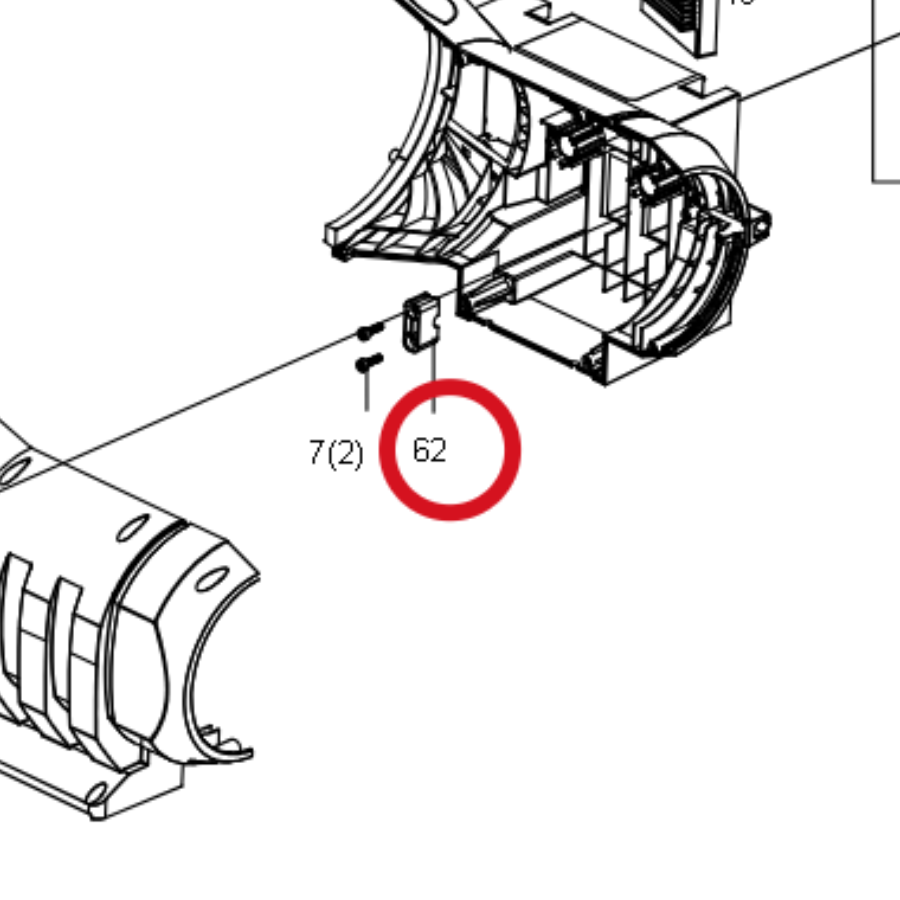 Kress Kabelschelle 59004282 – Position in der Explosionszeichnung