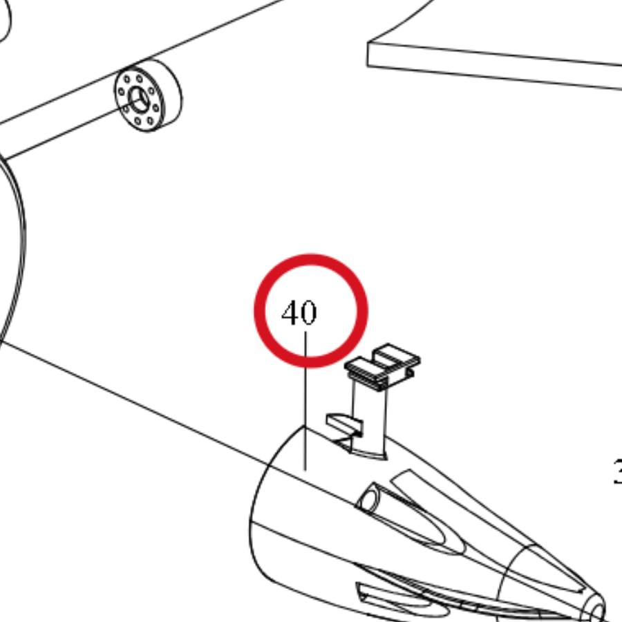 Kress Schallwand 59004313 – Position in der Explosionszeichnung
