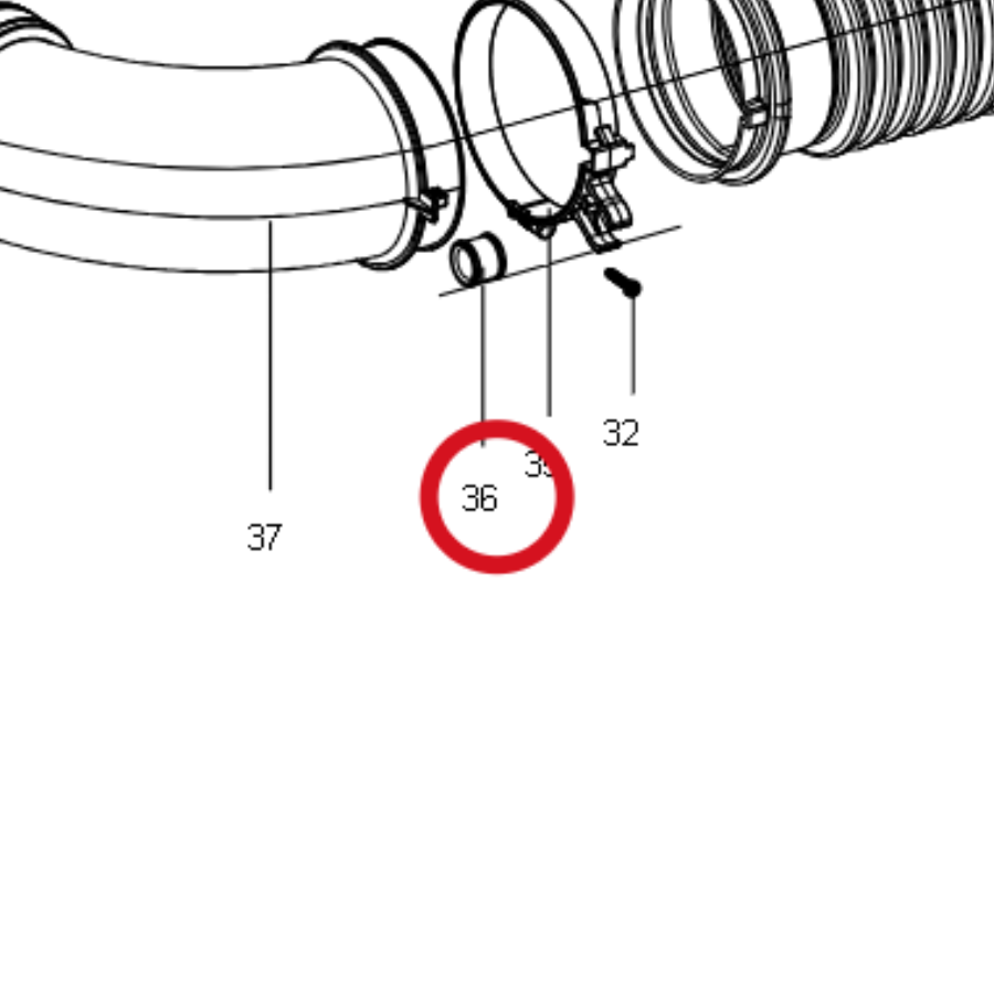 Kress Schnurklemme 59004318 – Position in der Explosionszeichnung