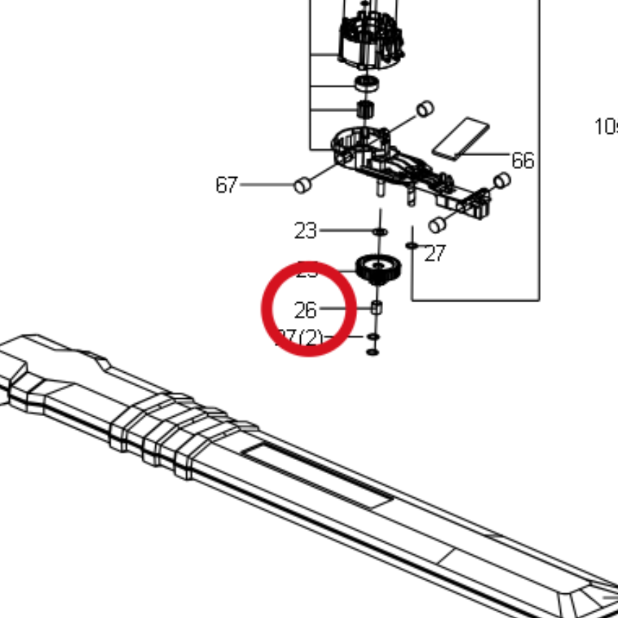 Kress Schachtabdeckung 59004359 – Position in der Explosionszeichnung
