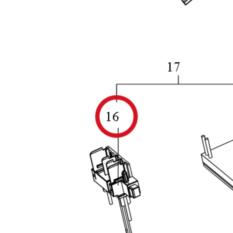Kress Klemme 59004378 – Position in der Explosionszeichnung
