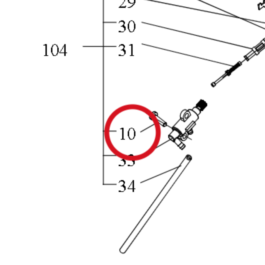 Kress Schraube ST3.9*16 59004406 – Position in der Explosionszeichnung