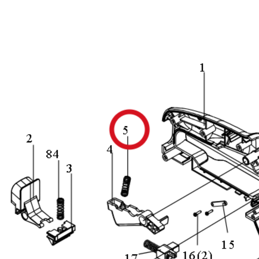 Kress Feder 59004495 – Position in der Explosionszeichnung