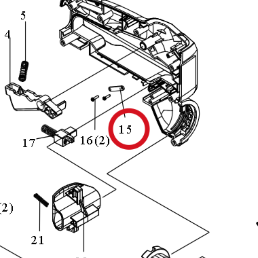 Kress Andruckplatte 59004516 – Position in der Explosionszeichnung