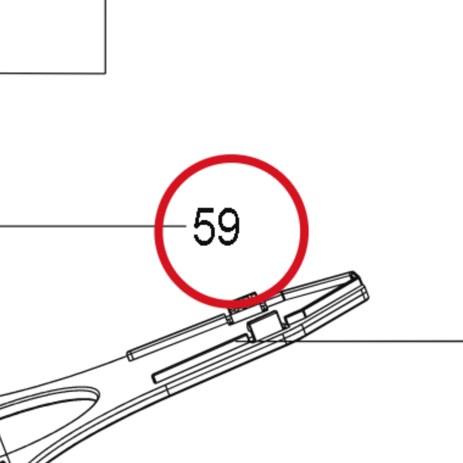 Kress Mutter 59004534 – Position in der Explosionszeichnung