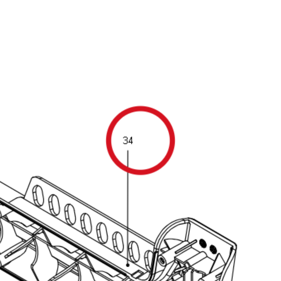 Kress Linkes Gehäuse 59004540 – Position in der Explosionszeichnung
