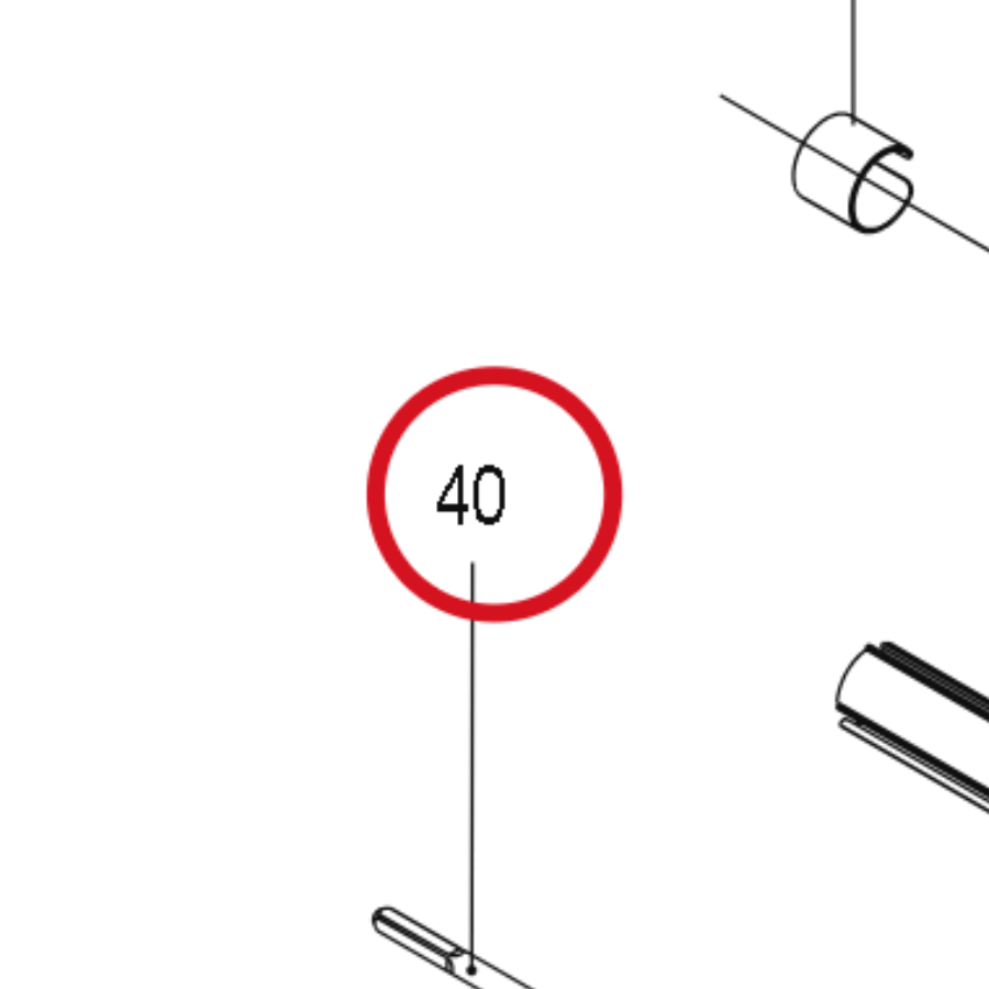 Kress Abtriebsspindel 59004549 – Position in der Explosionszeichnung