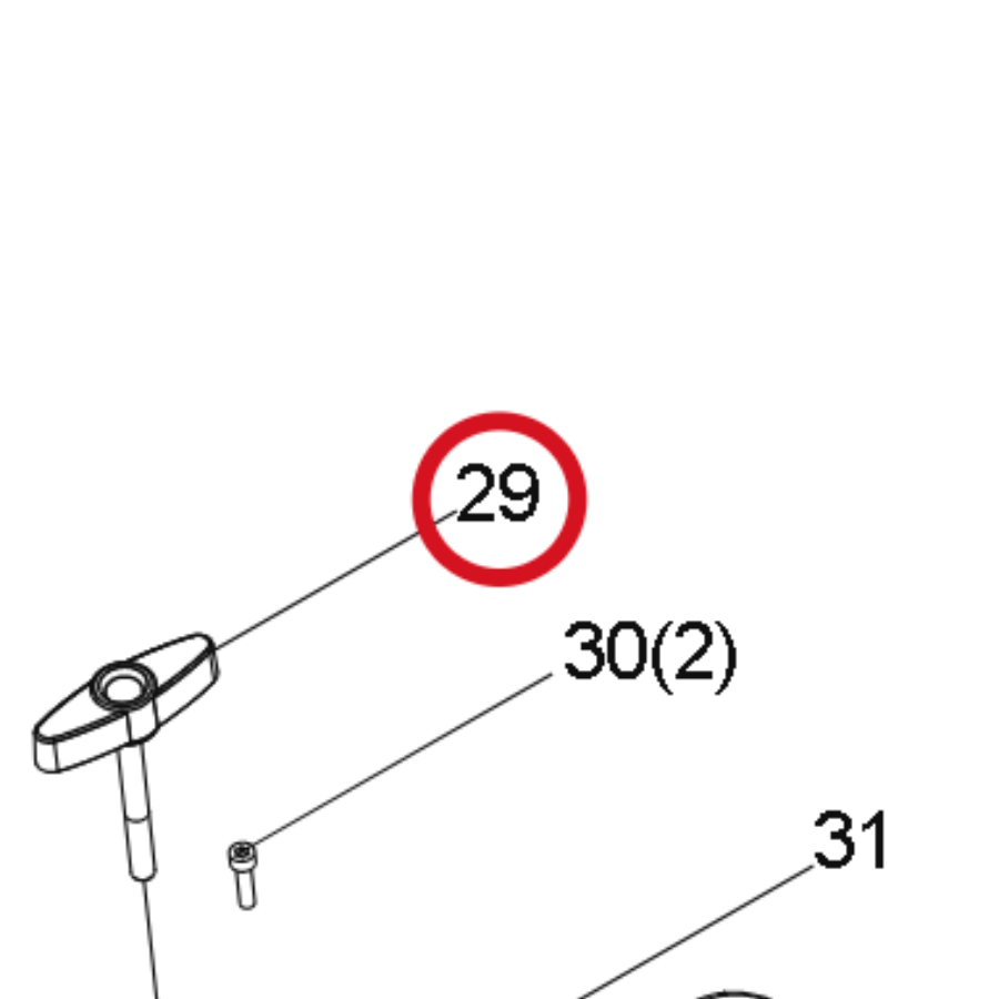 Kress Verriegelungsknopf 59004559 – Position in der Explosionszeichnung