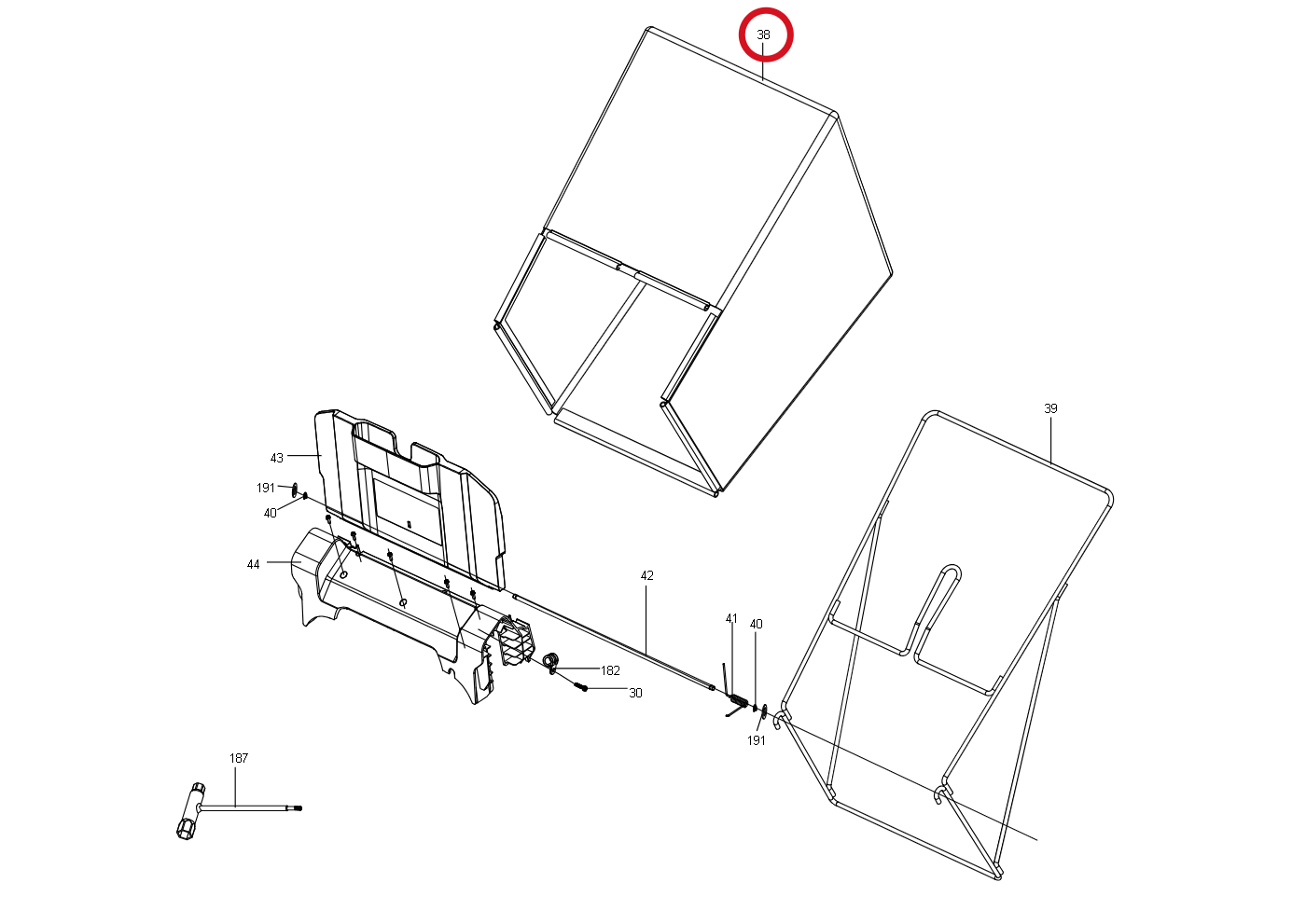 Kress Staubbeutel 59004702 – Position in der Explosionszeichnung