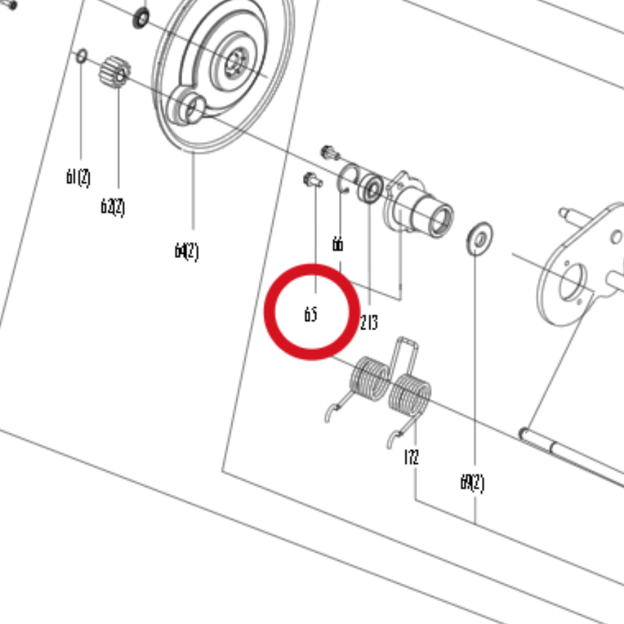 Kress Bolzen 59004726 – Position in der Explosionszeichnung
