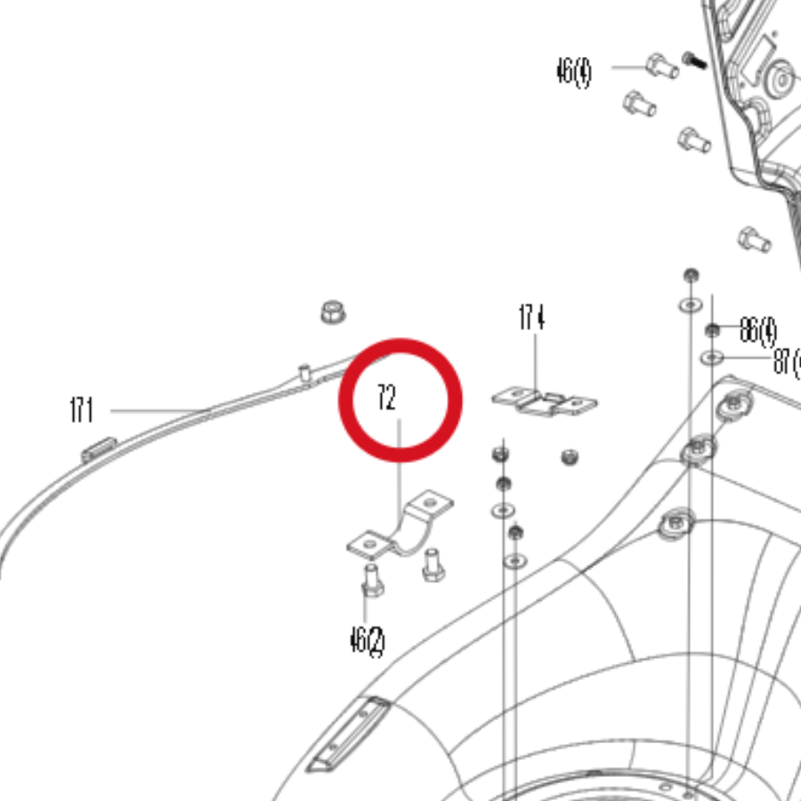 Kress Andruckplatte 59004788 – Position in der Explosionszeichnung