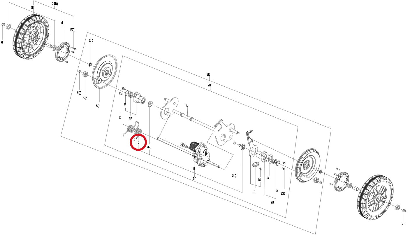 Kress Feder 59004810 – Position in der Explosionszeichnung