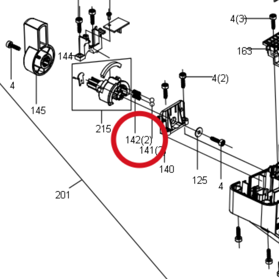 Kress Feder 59004815 – Position in der Explosionszeichnung