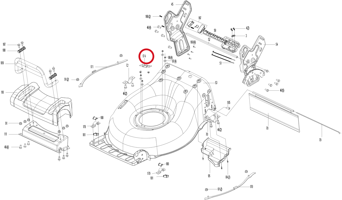 Kress Andruckplatte 59004825 – Position in der Explosionszeichnung