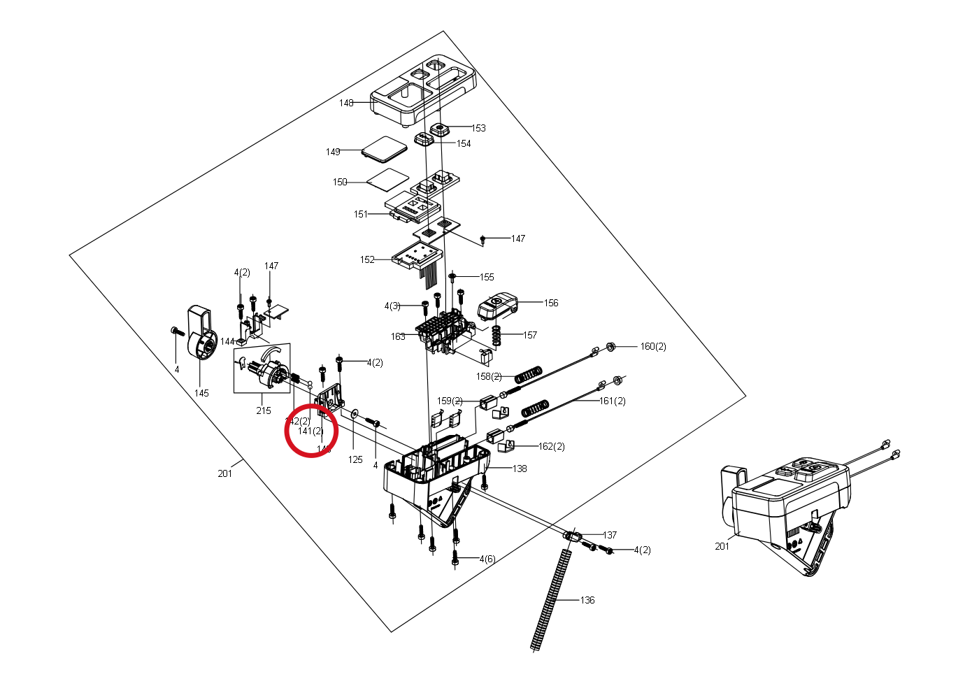Kress Stahl Ball 59004831 – Position in der Explosionszeichnung