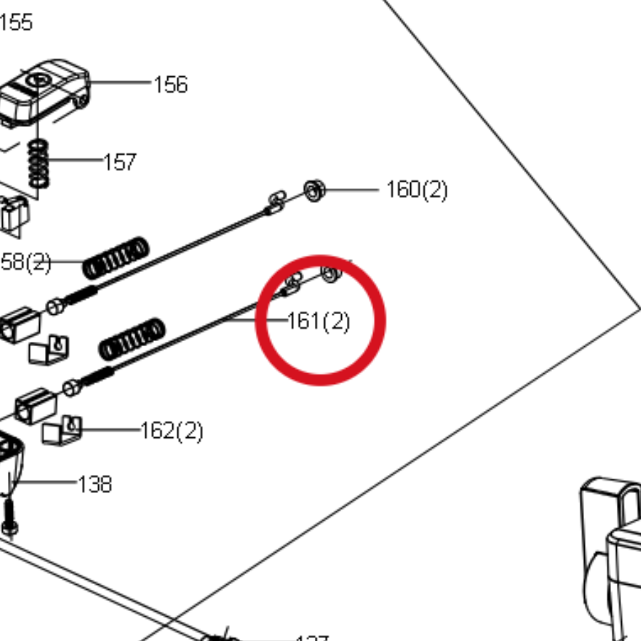Kress Kabel 59004838 – Position in der Explosionszeichnung