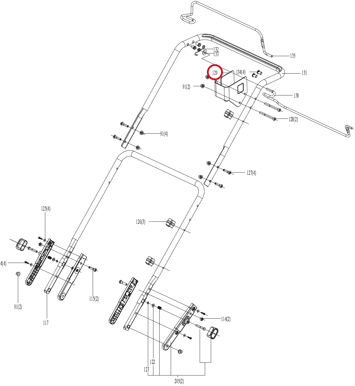 Kress Schutzklappe 59004841 – Position in der Explosionszeichnung