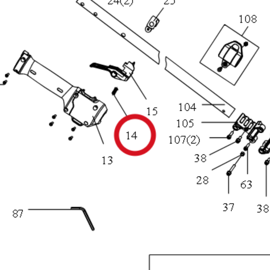 Kress Feder 59004851 – Position in der Explosionszeichnung