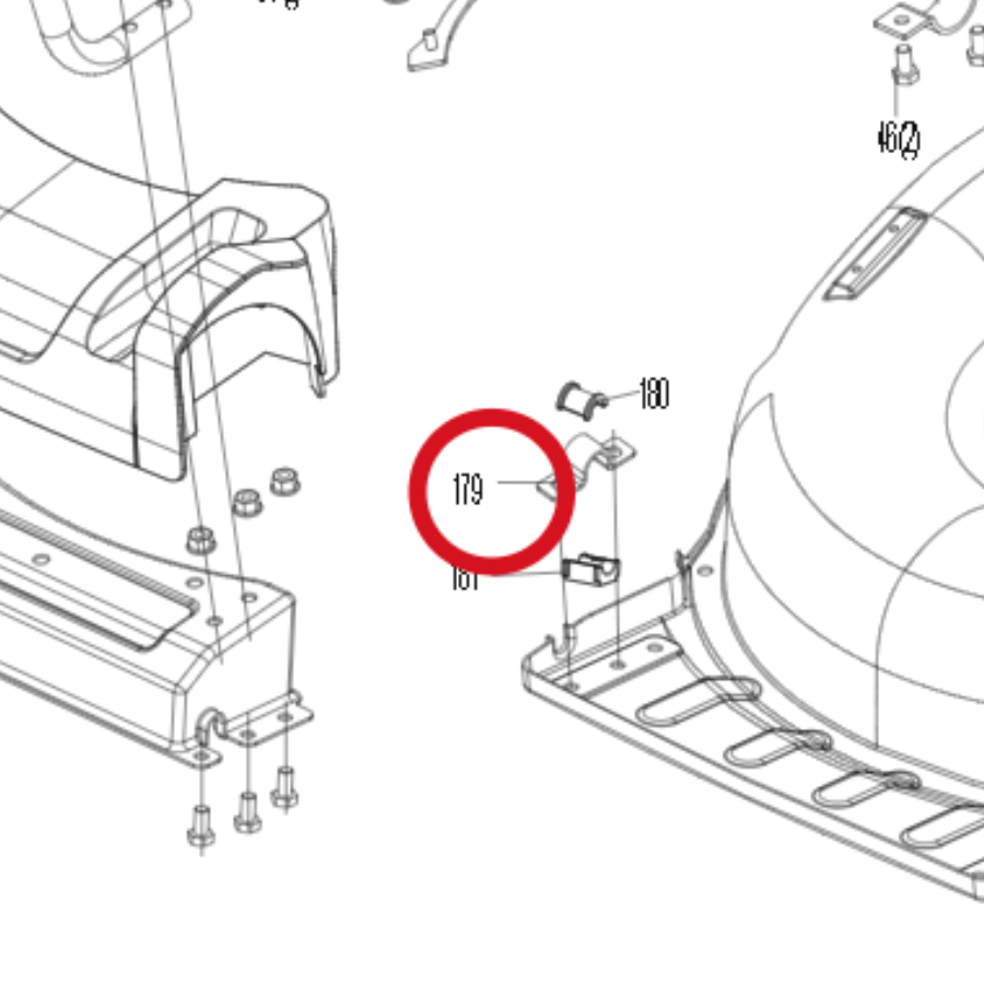 Kress Andruckplatte 59004918 – Position in der Explosionszeichnung