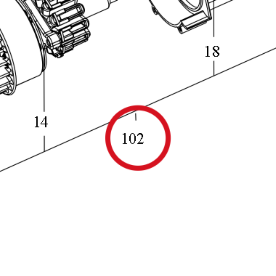 Kress Motor kpl. 59004944 – Position in der Explosionszeichnung