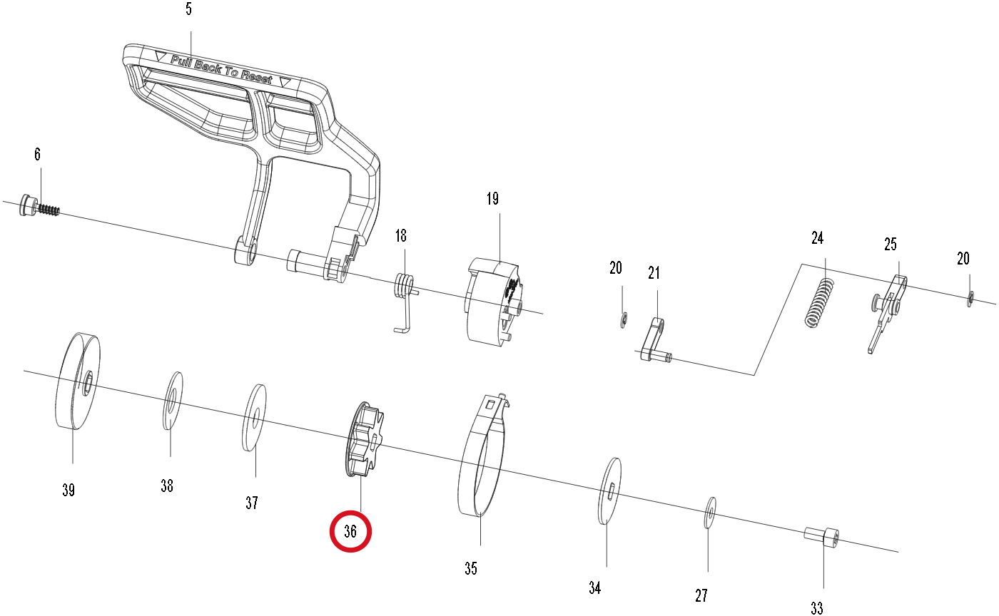 Kress Kettenrad 59005839 – Position in der Explosionszeichnung