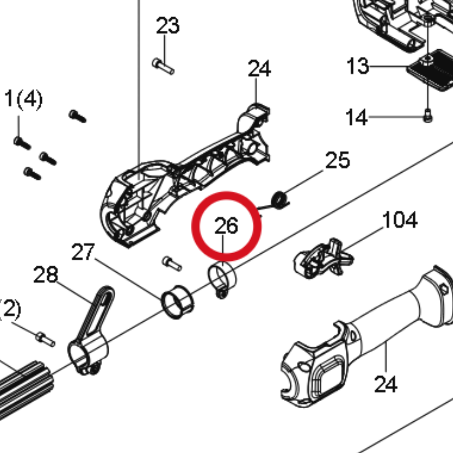 Kress Klemme 59006058 – Position in der Explosionszeichnung