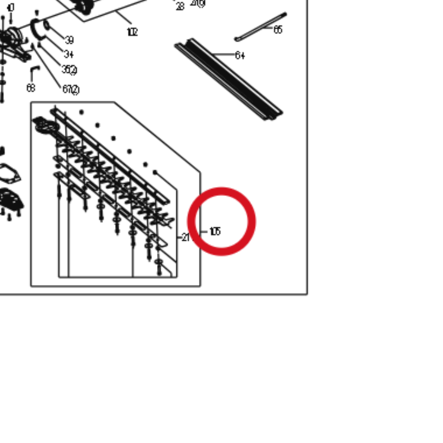 Kress Klinge 59006143 – Position in der Explosionszeichnung