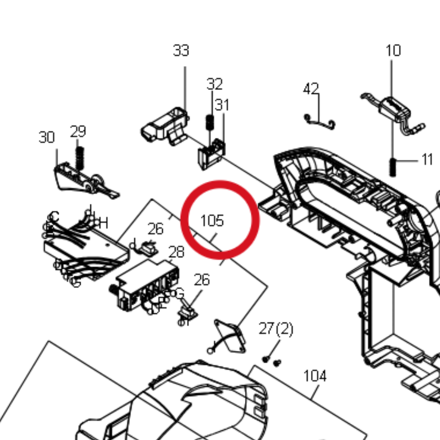 Kress PCB 59006239 – Position in der Explosionszeichnung