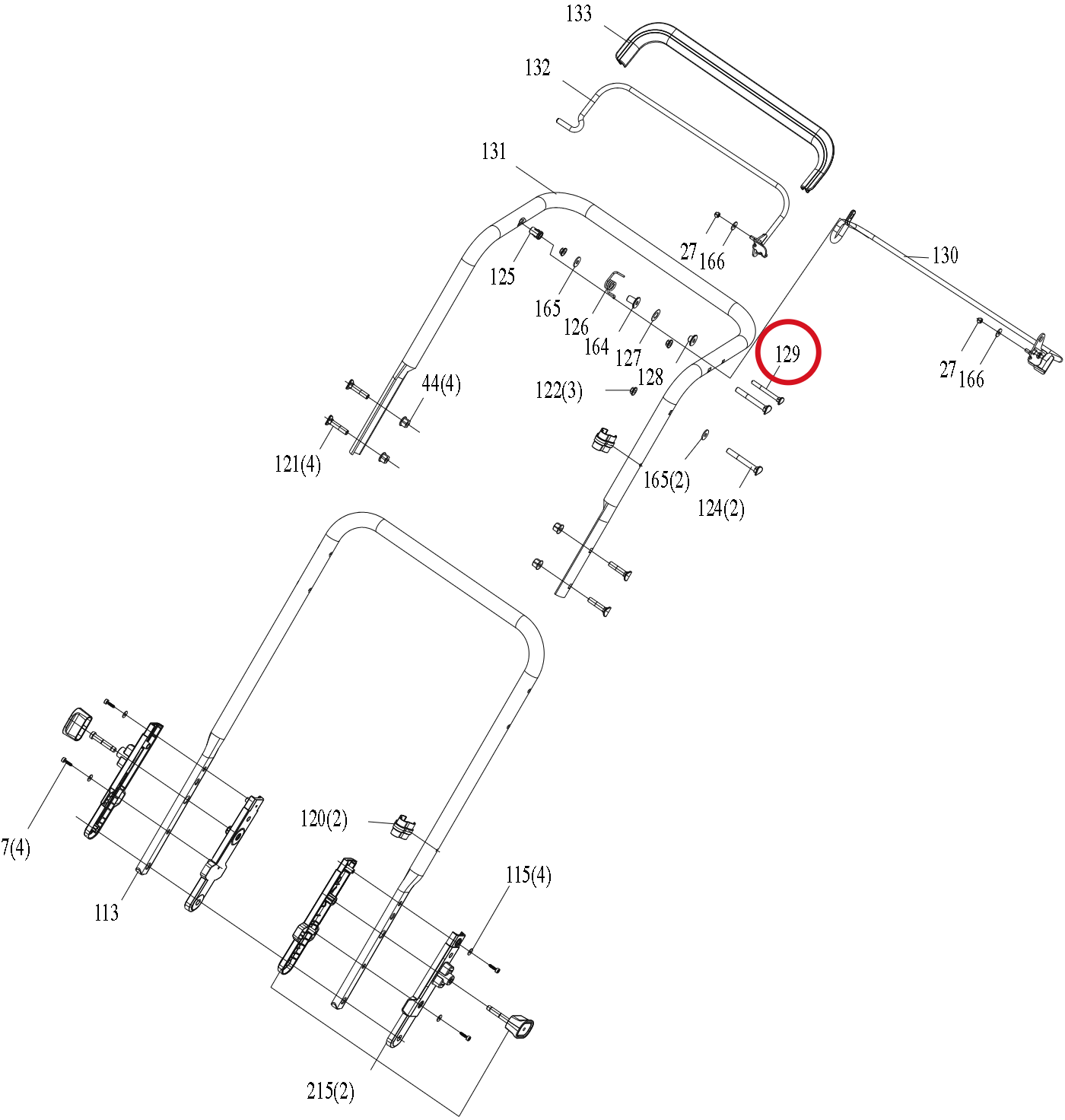 Kress Bolzen 59006316 – Position in der Explosionszeichnung