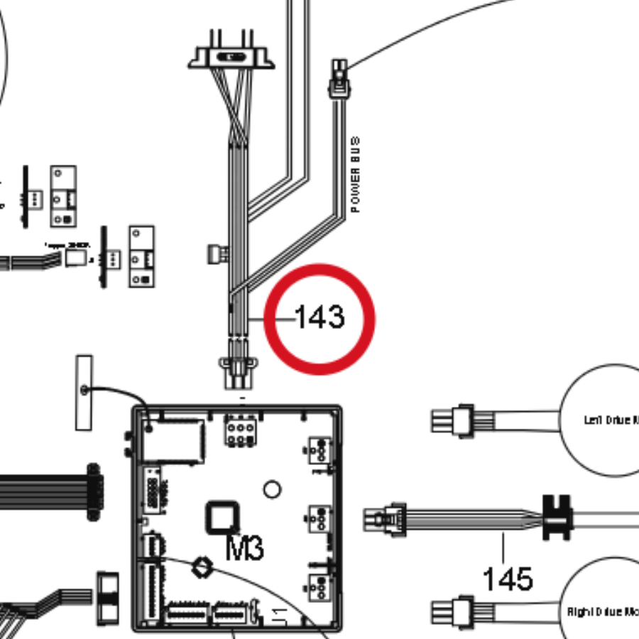 Kress Stromkabel 59006391 – Position in der Explosionszeichnung