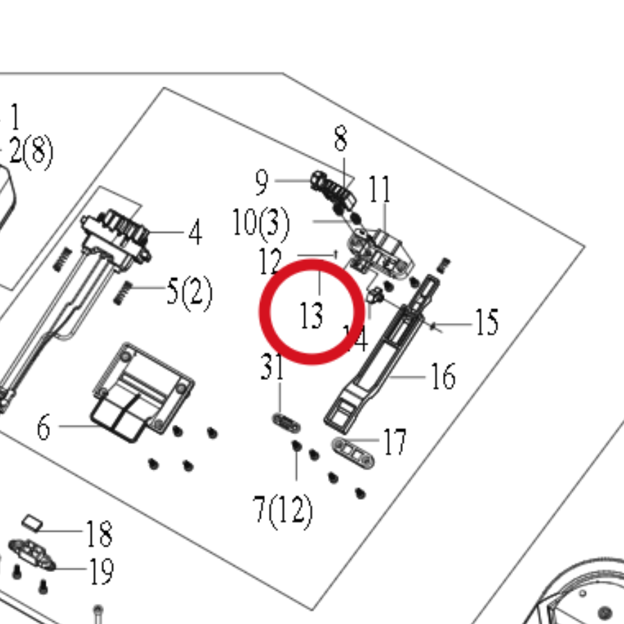 Kress Lagerbolzen 59006475 – Position in der Explosionszeichnung