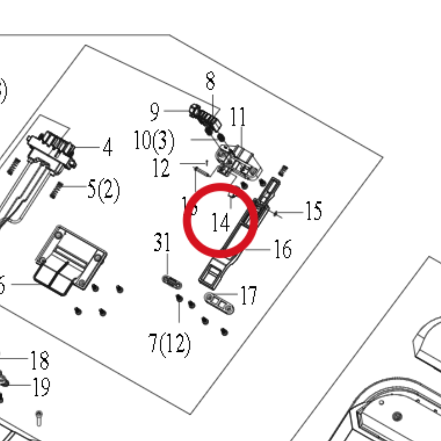 Kress Verriegelung 59006476 – Position in der Explosionszeichnung