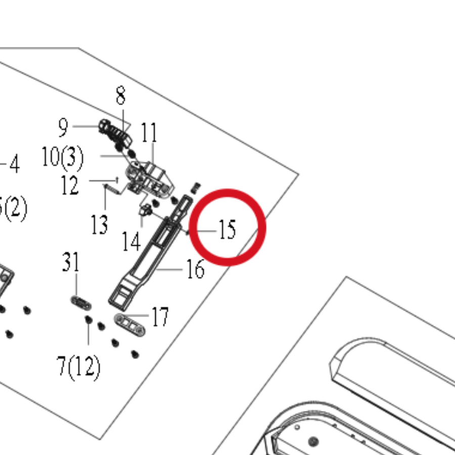 Kress Unterlegscheibe 59006477 – Position in der Explosionszeichnung