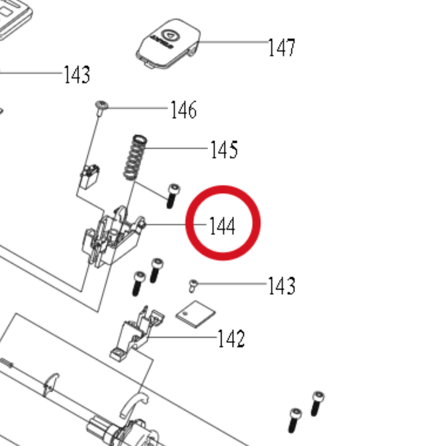 Kress Knopfhalter 59006498 – Position in der Explosionszeichnung