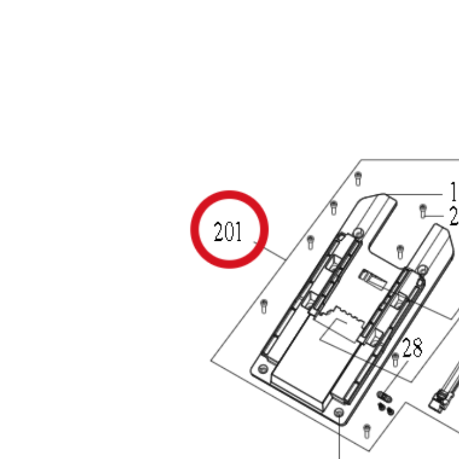 Kress Schieberabdeckungssatz 59006515 – Position in der Explosionszeichnung