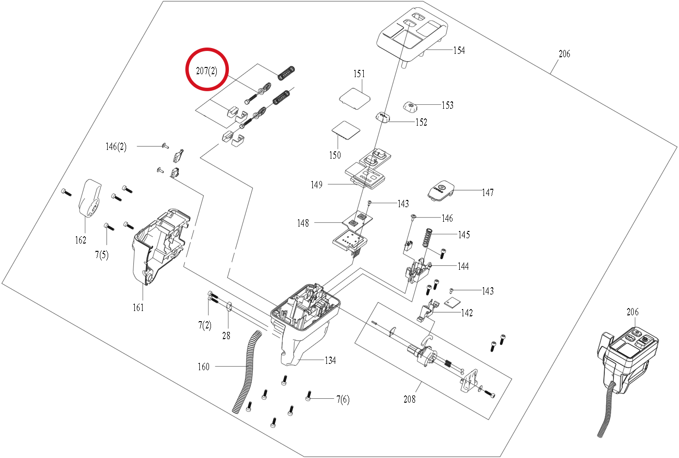 Kress Nutenstein-Satz 59006520 – Position in der Explosionszeichnung