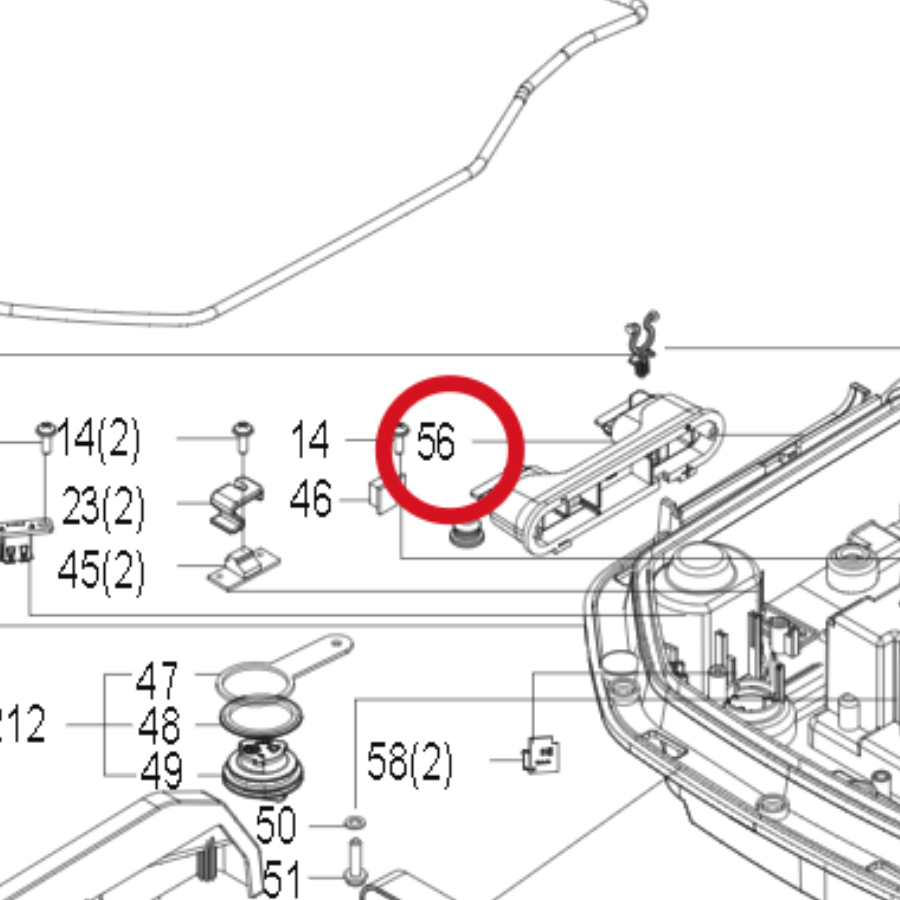 Kress Ladekabel 59007128 – Position in der Explosionszeichnung