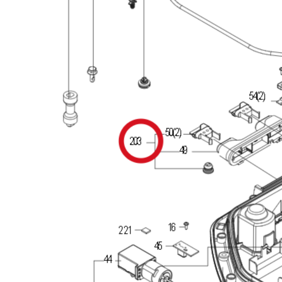 Kress Ladekabel komplett 59007150 – Position in der Explosionszeichnung