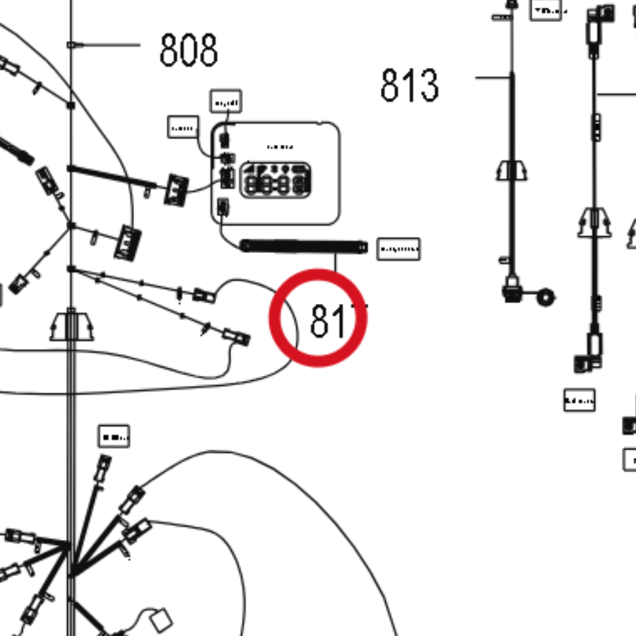 Kress Kabelbaum 59007804 – Position in der Explosionszeichnung