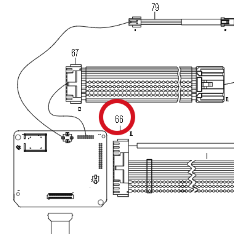 Kress Kabelbaum Hauptsteuerplatine 59007807 – Position in der Explosionszeichnung