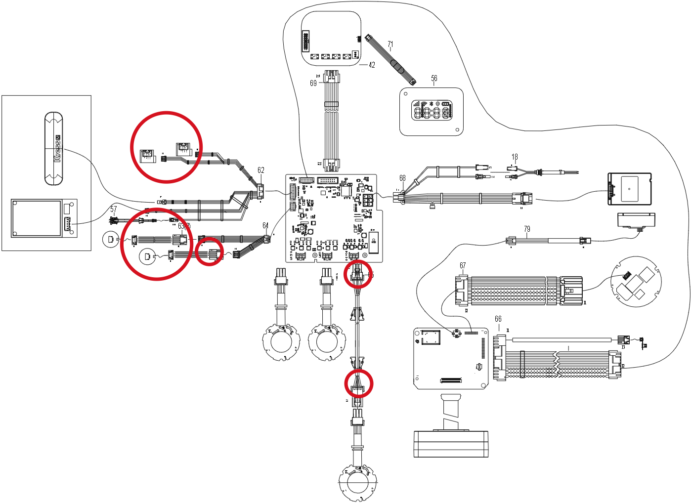 Kress Hinterrad 59007811 – Position in der Explosionszeichnung