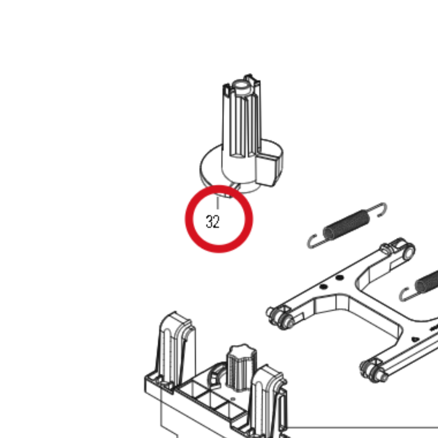 Kress Tiefeneinstellknopf 59007816 – Position in der Explosionszeichnung