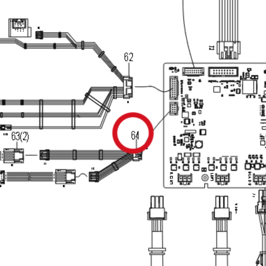 Kress Odometrie-Kabelbaum 59007826 – Position in der Explosionszeichnung