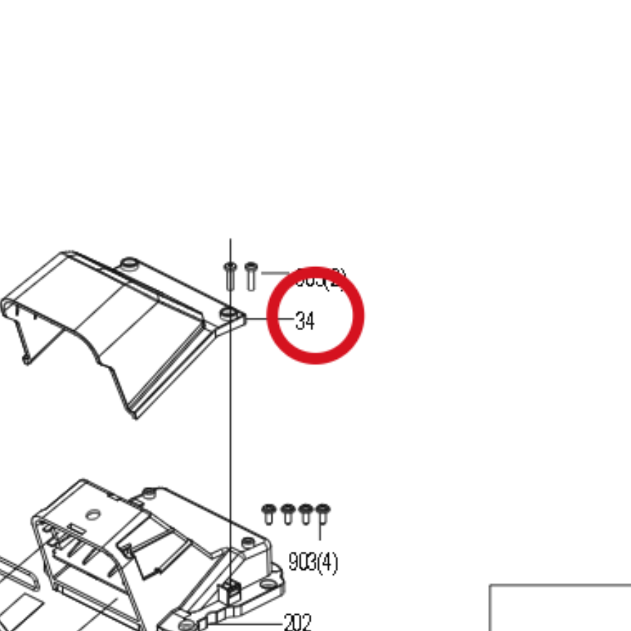 Kress Dekorative Abdeckung 59007830 – Position in der Explosionszeichnung