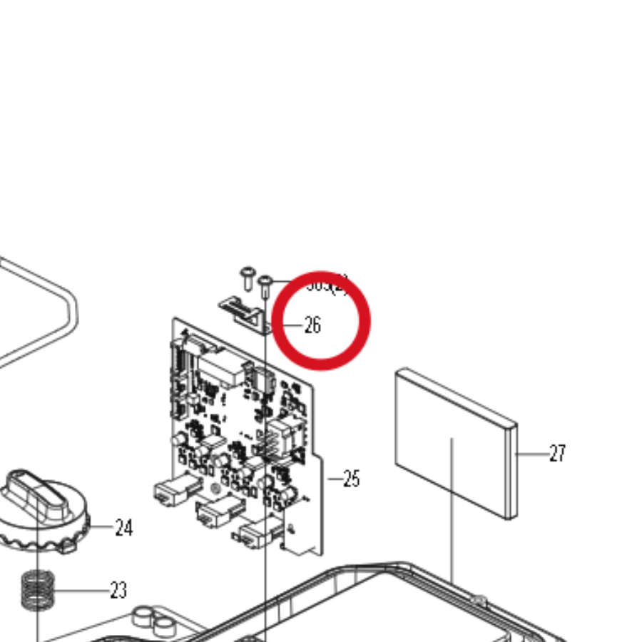 Kress Befestigungsblock 59007838 – Position in der Explosionszeichnung