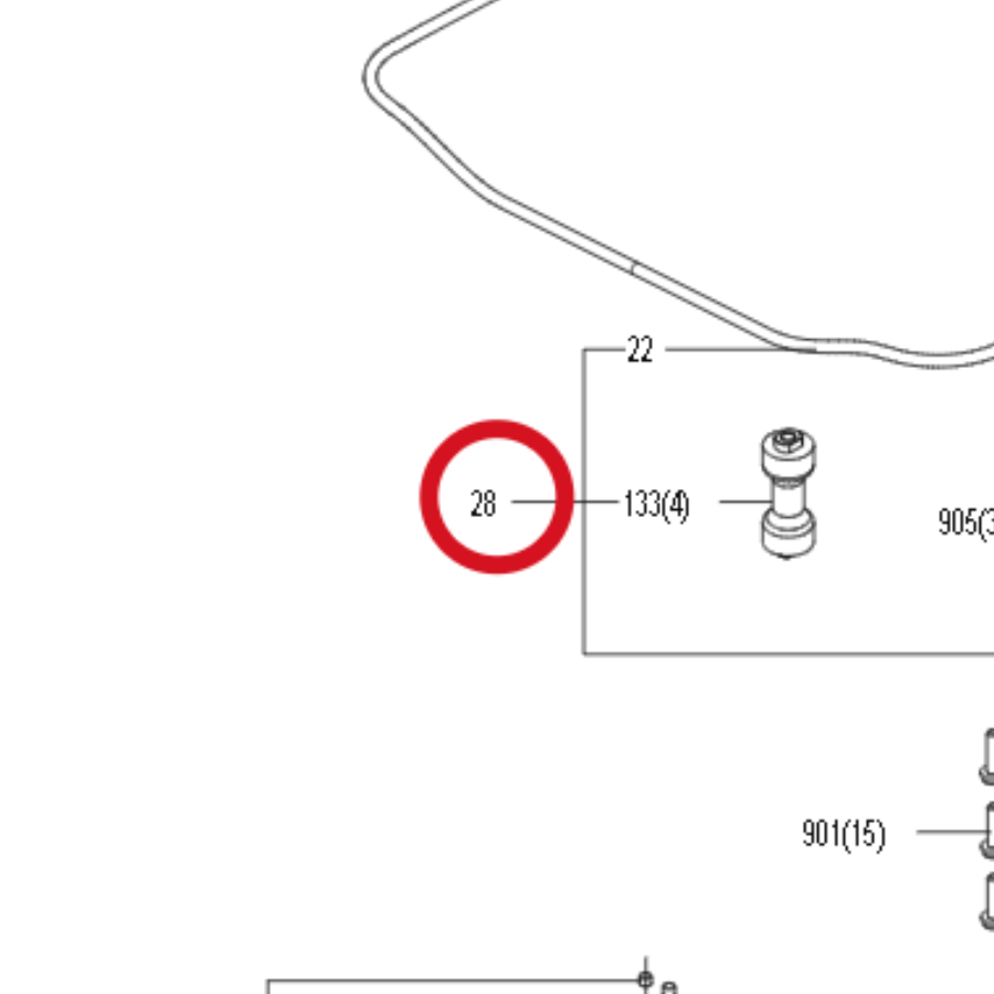 Kress Basismontage 59007866 – Position in der Explosionszeichnung