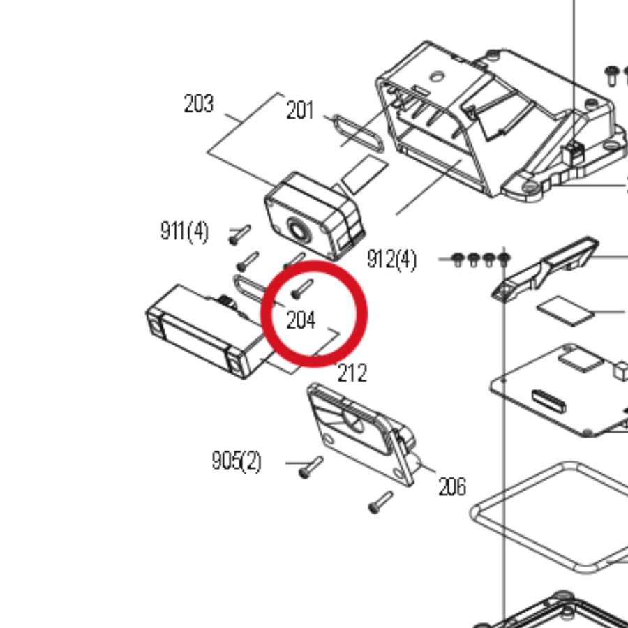 Kress Dichtungsring 59007966 – Position in der Explosionszeichnung